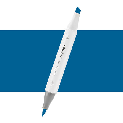 7700000023063 Marcador Alcohol Art Marker Ohuhu - Tonos Azules Marcador Unidad Royal Blue PB6 Cartel Arte & Papelería