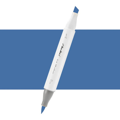 7700000023070 Marcador Alcohol Art Marker Ohuhu - Tonos Azules Marcador Unidad Prussian Blue PB5 Cartel Arte & Papelería