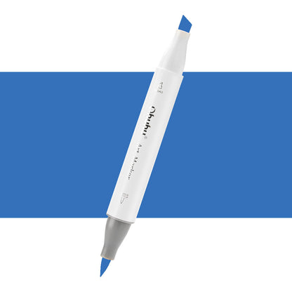7700000023087 Marcador Alcohol Art Marker Ohuhu - Tonos Azules Marcador Unidad Brillant Blue PB2 Cartel Arte & Papelería