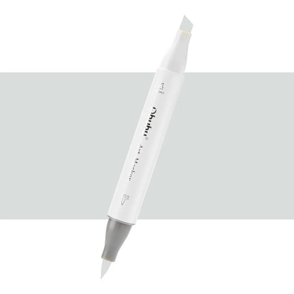 7700000023094 Marcador Alcohol Art Marker Ohuhu - Tonos Grises Marcador Unidad Green Grey GG1 Cartel Arte & Papelería