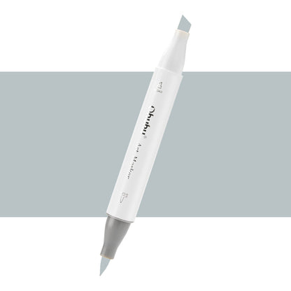 7700000023100 Marcador Alcohol Art Marker Ohuhu - Tonos Grises Marcador Unidad Green Grey 3 GG3 Cartel Arte & Papelería