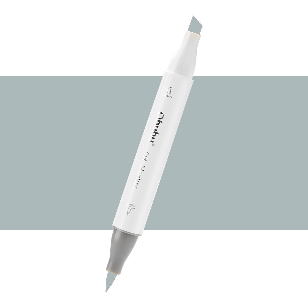 7700000023131 Marcador Alcohol Art Marker Ohuhu - Tonos Grises Marcador Unidad Neutral Grey 3 NG03 Cartel Arte & Papelería