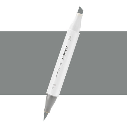 7700000023148 Marcador Alcohol Art Marker Ohuhu - Tonos Grises Marcador Unidad Neutral Grey 07 CG070 Cartel Arte & Papelería