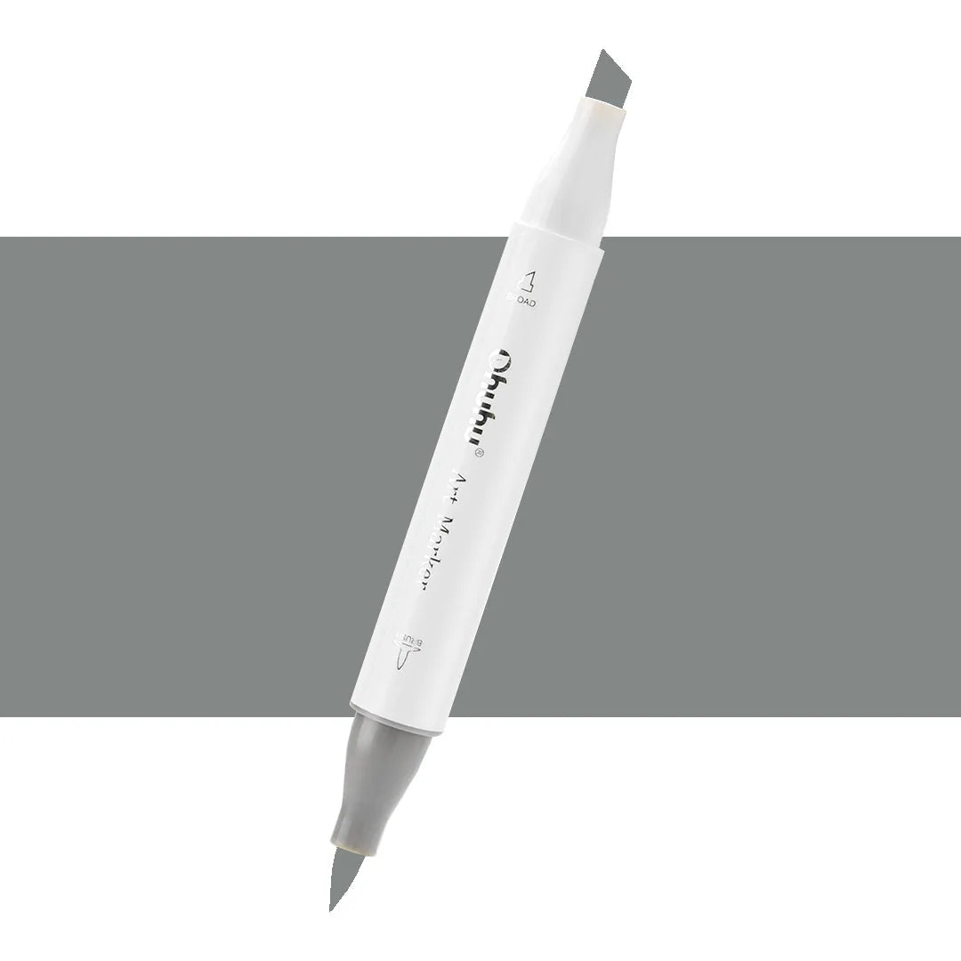 7700000023148 Marcador Alcohol Art Marker Ohuhu - Tonos Grises Marcador Unidad Neutral Grey 07 CG070 Cartel Arte & Papelería