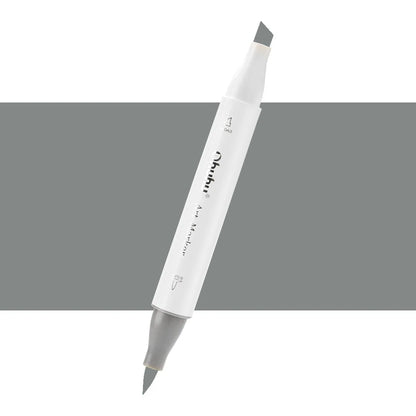 7700000023148 Marcador Alcohol Art Marker Ohuhu - Tonos Grises Marcador Unidad Neutral Grey 07 CG070 Cartel Arte & Papelería