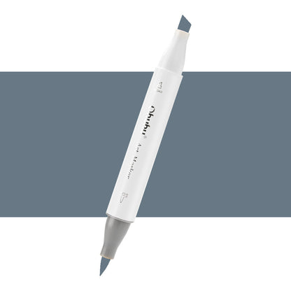 7700000023155 Marcador Alcohol Art Marker Ohuhu - Tonos Grises Marcador Unidad Cool Grey Ii7 CGII07 Cartel Arte & Papelería