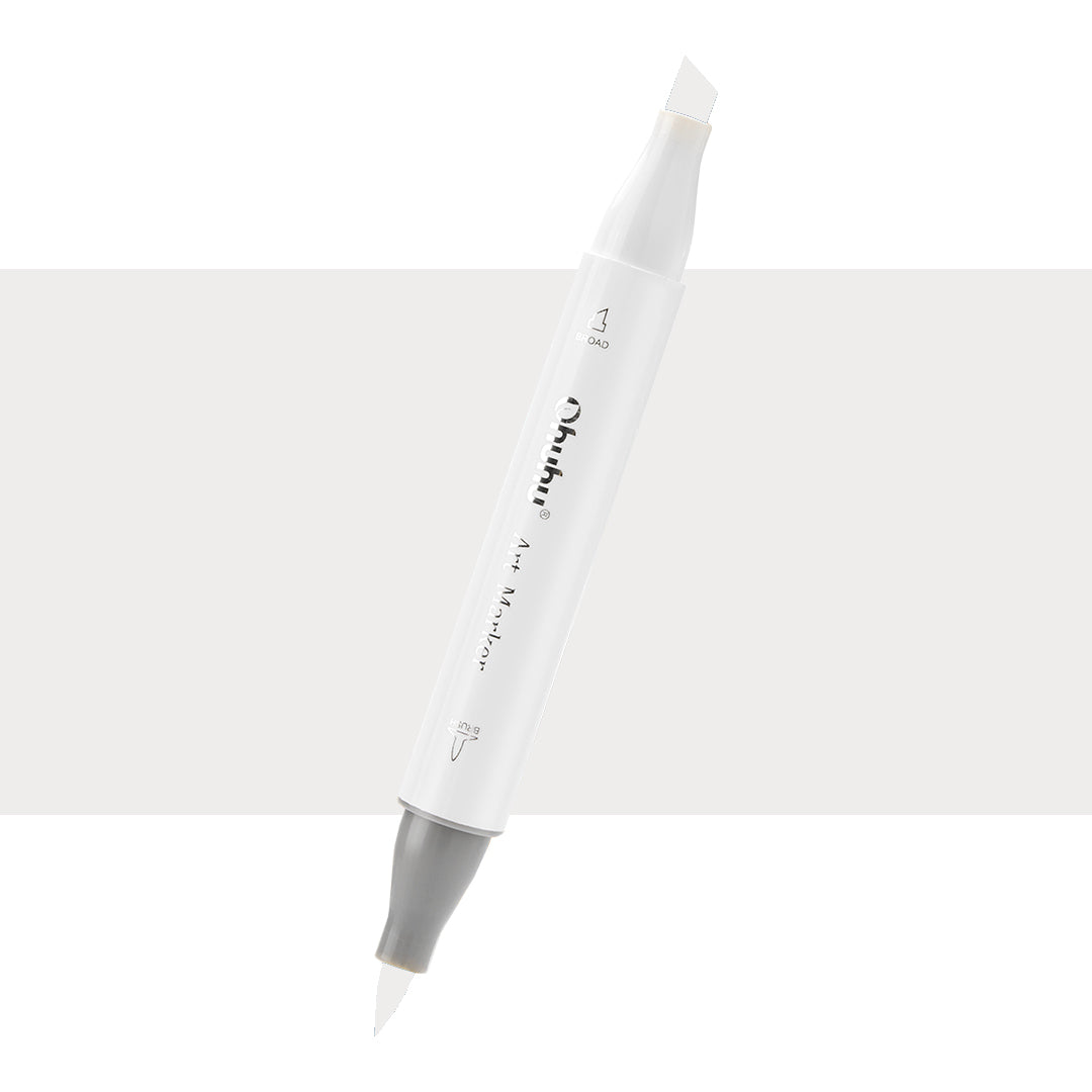 7700000023162 Marcador Alcohol Art Marker Ohuhu - Tonos Grises Marcador Unidad Neutral Grey 03 CG030 Cartel Arte & Papelería
