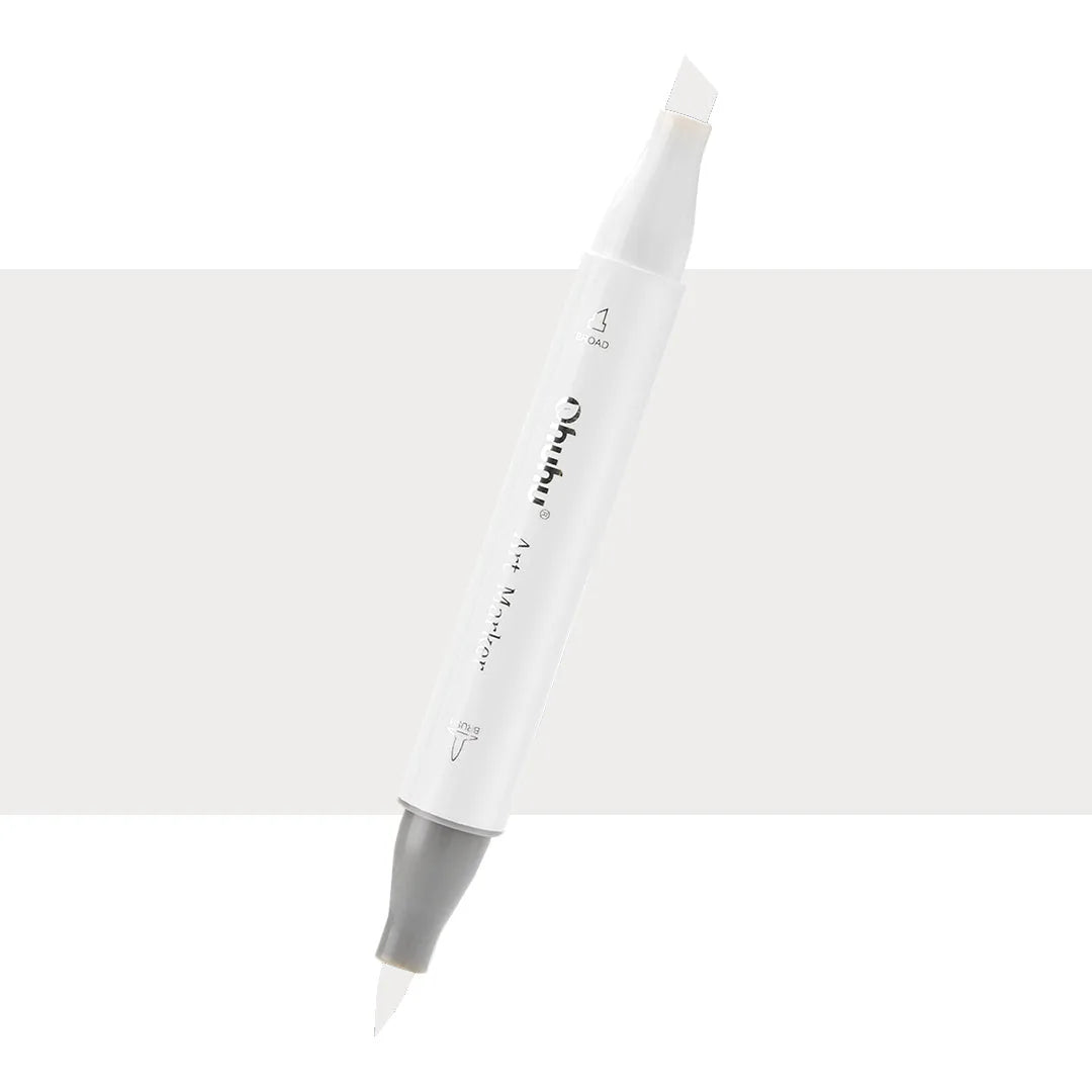 7700000023162 Marcador Alcohol Art Marker Ohuhu - Tonos Grises Marcador Unidad Neutral Grey 03 CG030 Cartel Arte & Papelería