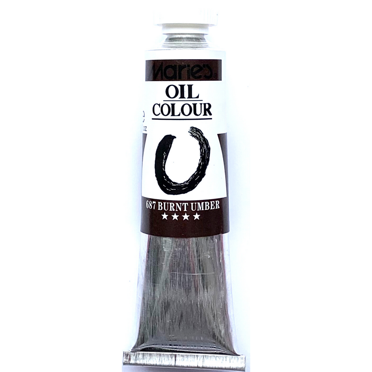 7700000025661 Oleo Maries Óleo 50 ml Burnt Umber 687.0 Cartel Arte & Papelería
