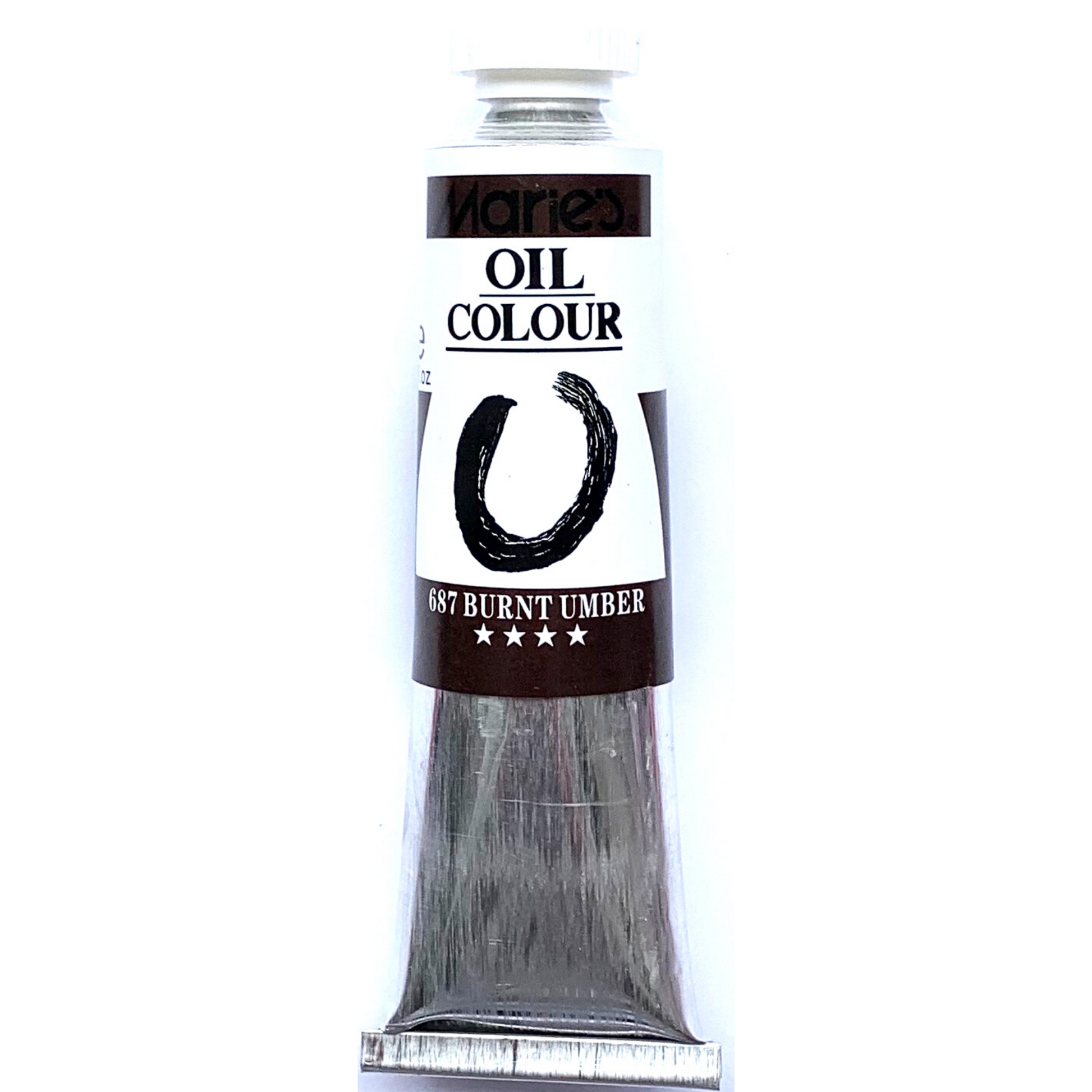7700000025661 Oleo Maries Óleo 50 ml Burnt Umber 687.0 Cartel Arte & Papelería