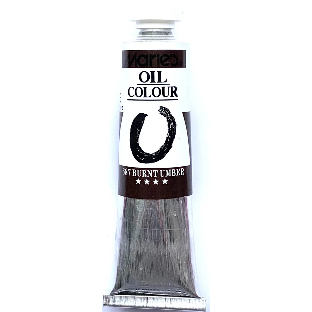 7700000025661 Oleo Maries Óleo 50 ml Burnt Umber 687.0 Cartel Arte & Papelería