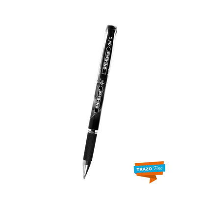 7700000027443 Boligrafo Gel Offiesco 0.7 mm Oe-034 Gel Negro Cartel Arte & Papelería