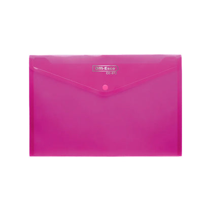 7700000029478 Sobre Plastico Offiesco Broche Carta Horizontal OE-872 Surtido Cartel Arte & Papelería