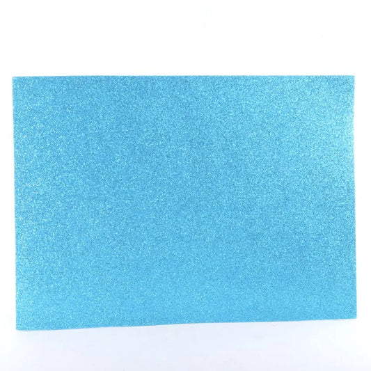 7700000029591 Foamy Geniositos 1/8 (25 X 35 cm) 1.8 mm Azul Claro Escarchado Cartel Arte & Papelería