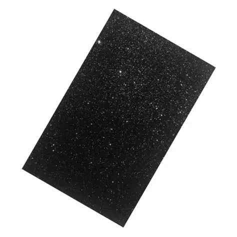 7700000029607 Foamy Geniositos 1/8 (25 X 35 cm) 1.8 mm Negro Escarchado Cartel Arte & Papelería