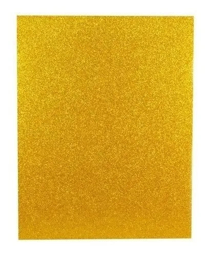 7700000029614 Foamy Geniositos 1/8 (25 X 35 cm) 1.8 mm Dorado Escarchado Cartel Arte & Papelería