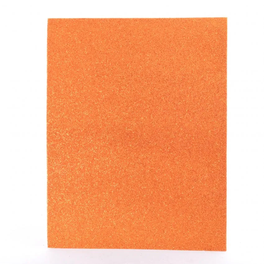 7700000029621 Foamy Geniositos 1/8 (25 X 35 cm) 1.8 mm Naranja Escarchado Cartel Arte & Papelería