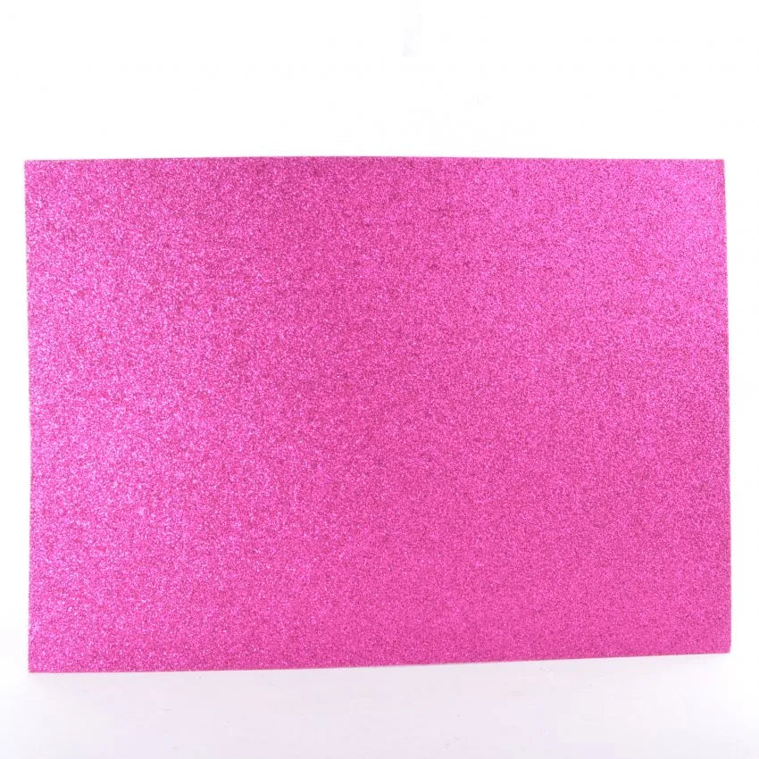 7700000029669 Foamy Geniositos 1/8 (25 X 35 cm) 1.8 mm Fucsia Escarchado Cartel Arte & Papelería