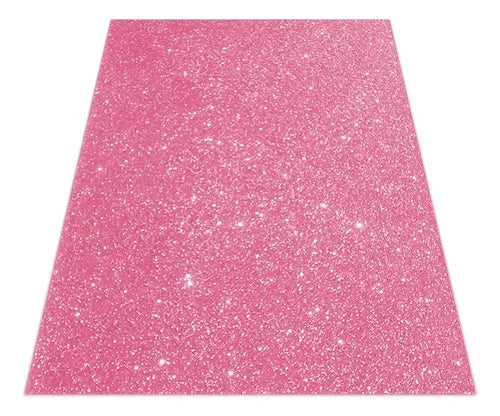 7700000029676 Foamy Geniositos 1/8 (25 X 35 cm) 1.8 mm Rosado Escarchado Cartel Arte & Papelería