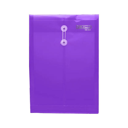 7700000031440 Sobre Plastico Offiesco Cierre Hilo Expandible Oficio Vertical OE-864 Surtido Cartel Arte & Papelería