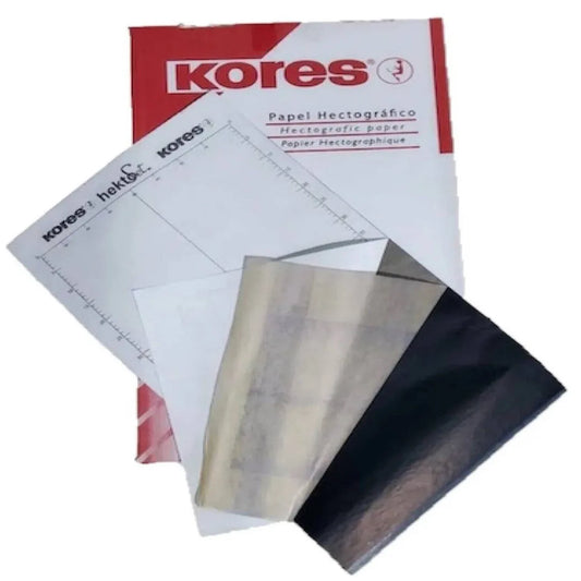 7700000031501 Papel Hectografico Hekto Tattoo Kores 21.5 X 36.8 cm Hectografico Morado Cartel Arte & Papelería