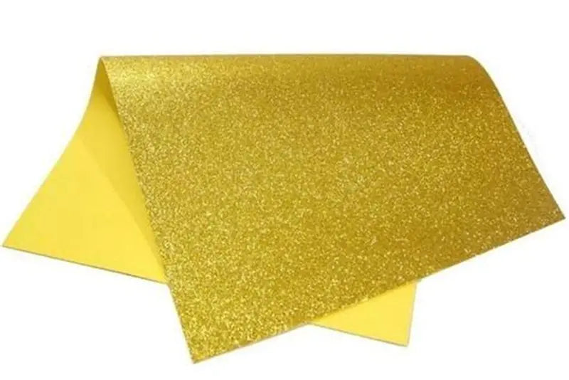 7700000033352 Foamy Geniositos Cuatro Cartas 1.8 mm Dorado Escarchado Cartel Arte & Papelería
