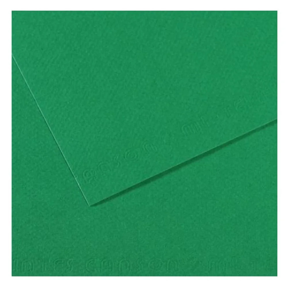 7700000034243 Cartulina Teintes Canson 50 X 65 cm - 160gr Viridian Mi-Teintes 575 Cartel Arte & Papelería