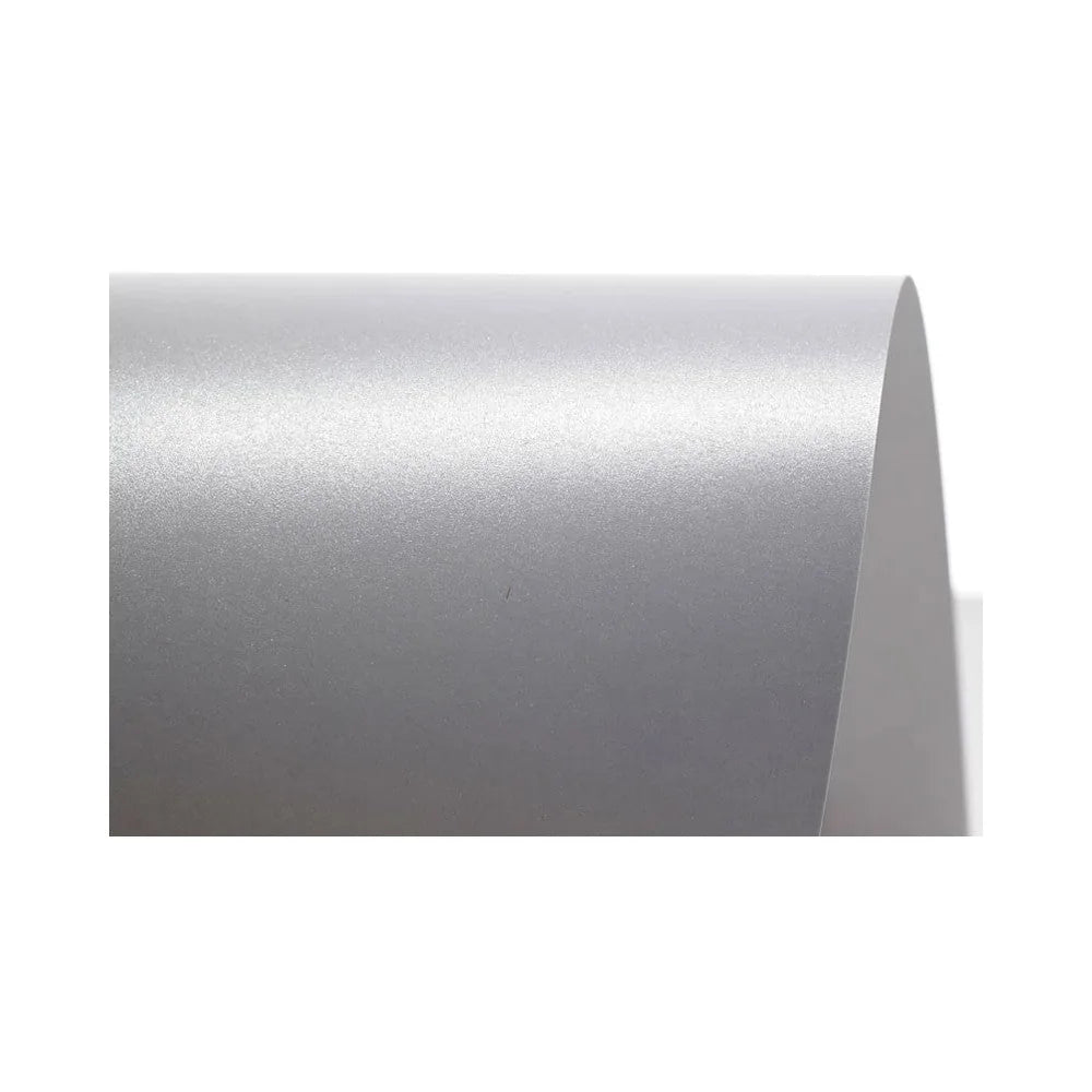 Cartulina Majestic Plateado Medio Pliego (50 x 70 cm)
