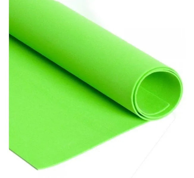 7700000036629 Foamy Geniositos Pliego (70 X 90 cm) 2 mm Verde Biche Cartel Arte & Papelería