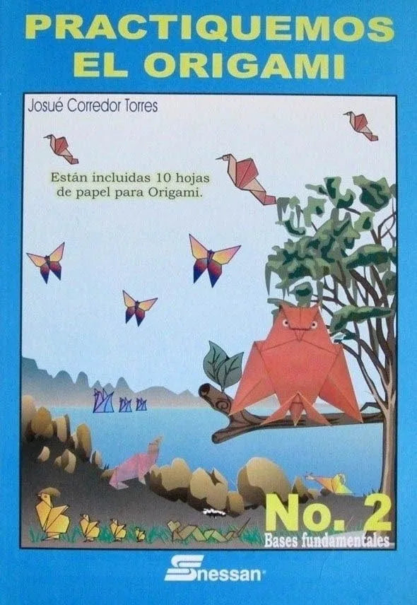 7703265990118 Libro Practiquemos Origami Nessan 1 Tomo de 24 x 17 cm # 2 Bases Fundamentales Cartel Arte & Papelería