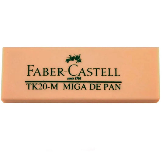 7703336739561 Borrador de Miga de Pan Faber Castell Unidad Beige Claro TK20-M Cartel Arte & Papelería