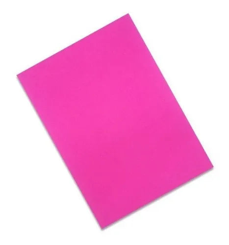 7703918087738 Foamy Geniositos 1/8 (25 X 35 cm) 1.8 mm Fucsia Cartel Arte & Papelería