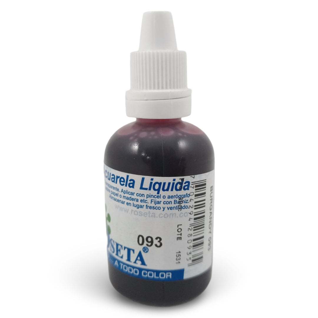 7704294280935 Ecolin Roseta Ecolin 30 CC Burgundy Base Agua Cartel Arte & Papelería