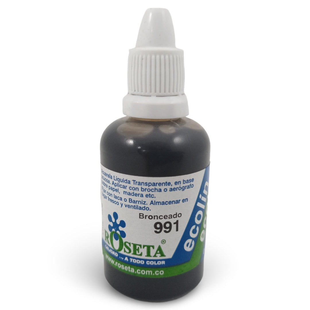 7704294289914 Ecolin Roseta Ecolin 30 CC Bronceado Base Agua Cartel Arte & Papelería