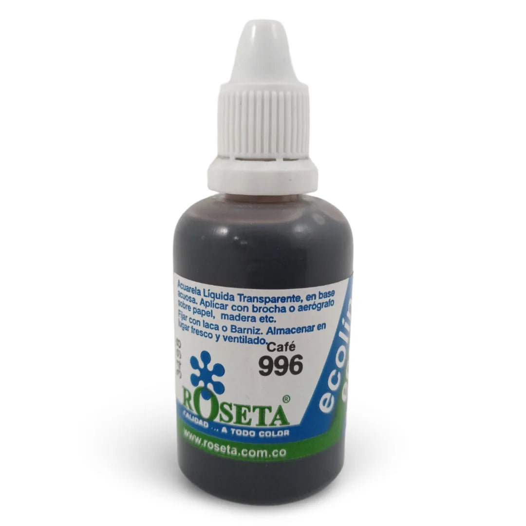 7704294289969 Ecolin Roseta Ecolin 30 CC Cafe Base Agua Cartel Arte & Papelería