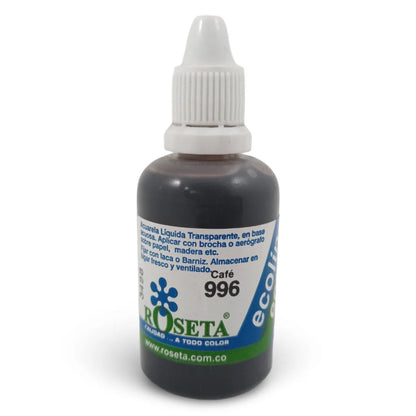 7704294289969 Ecolin Roseta Ecolin 30 CC Cafe Base Agua Cartel Arte & Papelería