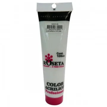 7704294670002 Acrilico Roseta 100 cc Blanco 000 Acrílica Tubo Cartel Arte & Papelería