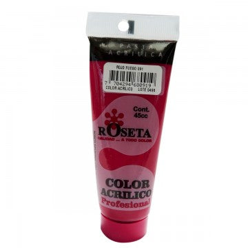 Acrilico Roseta