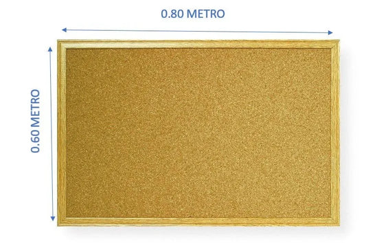 7704634022034 Cartelera Corcho Marco Madera Artecma 80cm X 60cm En Corcho Madera Natural Cartel Arte & Papelería