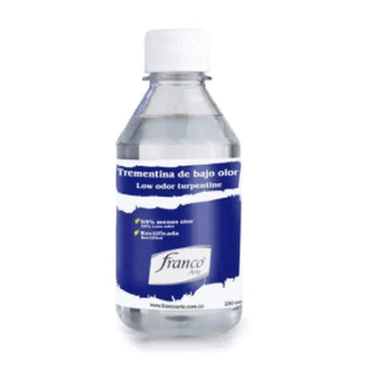 Trementina Bajo Olor Franco Arte 120ml