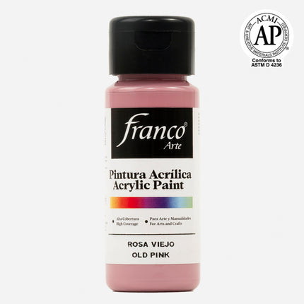 7707227480921 Pintura Acrilica Franco Arte Pintura Acrílica 60 ml Rosa Viejo Acrílica Cartel Arte & Papelería