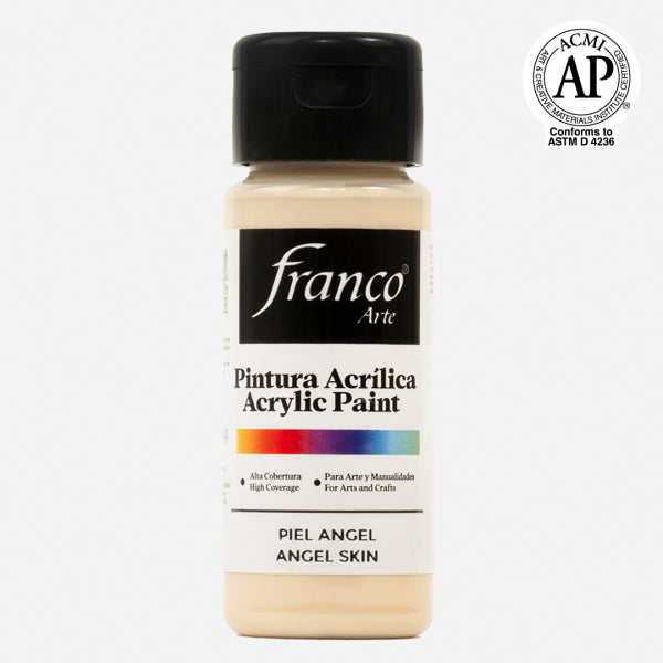 7707227481188 Pintura Acrilica Franco Arte Pintura Acrílica 60 ml Piel Angel Acrílica Cartel Arte & Papelería