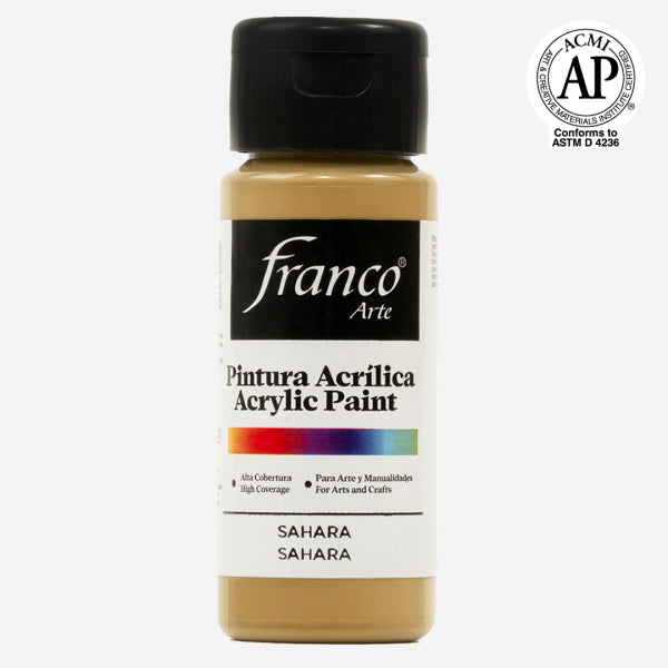 7707227481232 Pintura Acrilica Franco Arte Pintura Acrílica 60 ml Sahara Acrílica Cartel Arte & Papelería