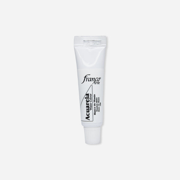 7707227481638 Acuarela Franco Arte Acuarela 15 ml Blanco De Titanio 100.0 Cartel Arte & Papelería