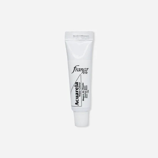 7707227481638 Acuarela Franco Arte Acuarela 15 ml Blanco De Titanio 100.0 Cartel Arte & Papelería