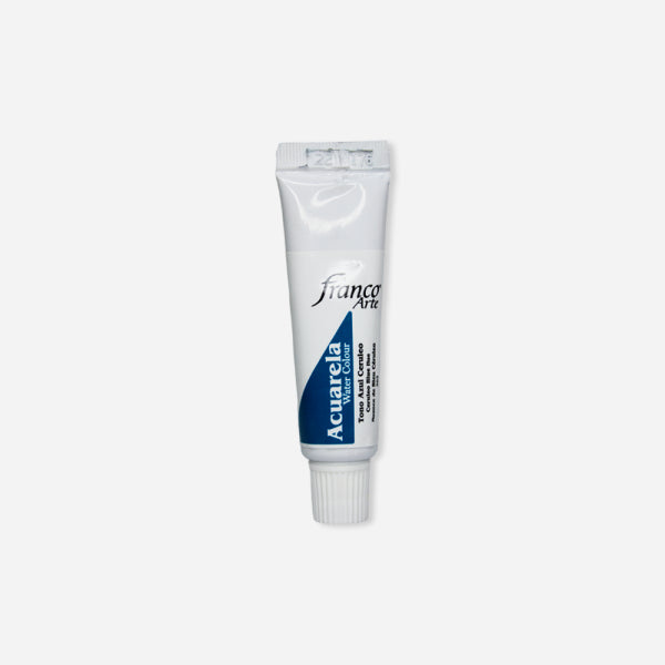 7707227481768 Acuarela Franco Arte Acuarela 15 ml Azul Ceruleo 303.0 Cartel Arte & Papelería