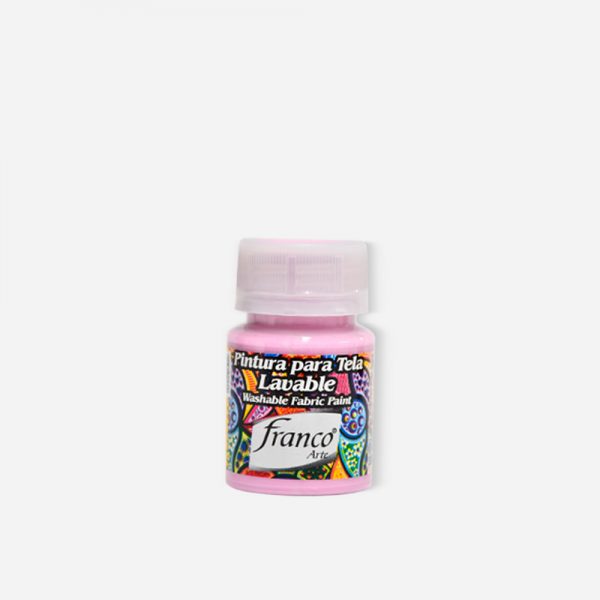 7707227482192 Pintura Para Tela Franco Arte Pintura Para Tela 30 ml Rosado Para Tela Cartel Arte & Papelería