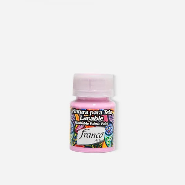 7707227482192 Pintura Para Tela Franco Arte Pintura Para Tela 30 ml Rosado Para Tela Cartel Arte & Papelería