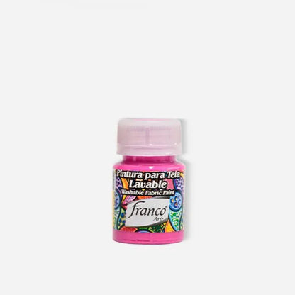 7707227482284 Pintura Para Tela Franco Arte Pintura Para Tela 30 ml Fucsia Para Tela Cartel Arte & Papelería