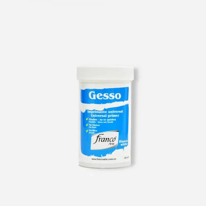 7707227483304 Gesso Franco Arte Gesso 120 ml Blanco Imprimante Cartel Arte & Papelería